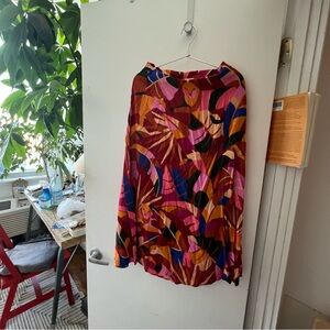 Farm Rio patterned skirt